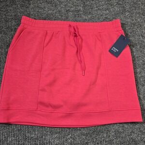 Crown & Ivy SKORT Womens Size XL Pink  Stretch Skirt w Shorts NWT